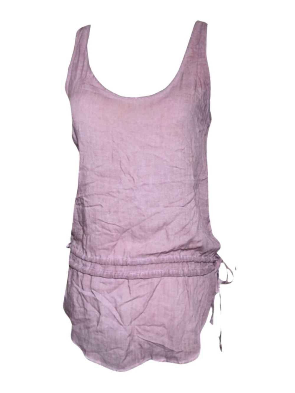 YOUNG FABULOUS & BROKE Scoop Neck Drawstring Tank